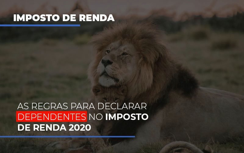 As Regras Para Declarar Dependentes No Imposto De Renda 2020 Notícias E Artigos Contábeis - PME Contábil - Contabilidade em São Paulo