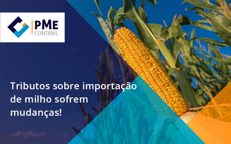 Tributos Sobre Importação De Milho Sofrem Mudanças! Pme - PME Contábil - Contabilidade em São Paulo